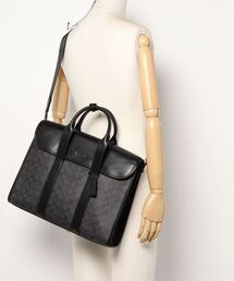 COACH（コーチ）の「ゴッサム ポートフォリオ シグネチャー キャンバス