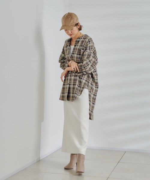 DouDou（ドゥドゥ）の「カルゼチェックシャツ BLK（シャツ/ブラウス・レディース・ブラック・FREE）」の19枚目の写真