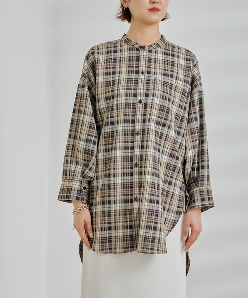 DouDou（ドゥドゥ）の「カルゼチェックシャツ BLK（シャツ/ブラウス・レディース・ブラック・FREE）」の13枚目の写真