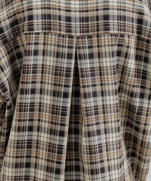 DouDou（ドゥドゥ）の「カルゼチェックシャツ BLK（シャツ/ブラウス・レディース・ブラック・FREE）」の10枚目の写真