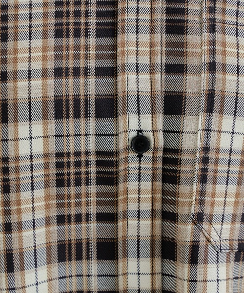 DouDou（ドゥドゥ）の「カルゼチェックシャツ BLK（シャツ/ブラウス・レディース・ブラック・FREE）」の6枚目の写真