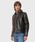 Nudie Jeans�i�k�[�f�B�[�W�[���Y�j�́uEddy Leather Jacket ���U�[�W���P�b�g�i���C�_�[�X�W���P�b�g�j�v�b�u���b�N