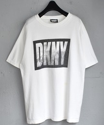 DKNY | 【ヴィンテージ古着】90's DKNY/ダナキャランニューヨーク プリント Tシャツ(Tシャツ/カットソー)