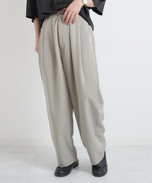 EDDEN ELLEN | 【EDDEN ELLEN】テーパードワイドスラックス(スラックス)