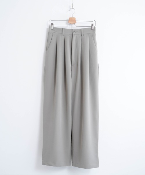 EDDEN ELLEN(エデンエレン)の「【EDDEN ELLEN】テーパードワイドスラックス(スラックス・メンズ・ライトグレー/ブラック/ライトベージュ/モカ・SMALL/MEDIUM/LARGE/X-SMALL)」の8枚目の写真