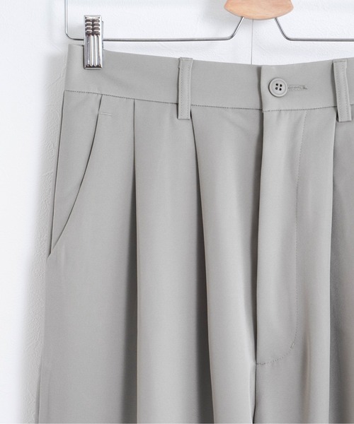 EDDEN ELLEN(エデンエレン)の「【EDDEN ELLEN】テーパードワイドスラックス(スラックス・メンズ・ライトグレー/ブラック/ライトベージュ/モカ・SMALL/MEDIUM/LARGE/X-SMALL)」の17枚目の写真