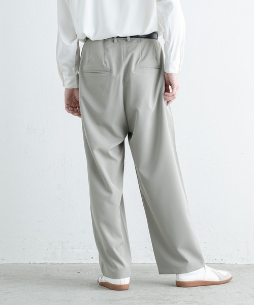 EDDEN ELLEN(エデンエレン)の「【EDDEN ELLEN】テーパードワイドスラックス(スラックス・メンズ・ライトグレー/ブラック/ライトベージュ/モカ・SMALL/MEDIUM/LARGE/X-SMALL)」の5枚目の写真