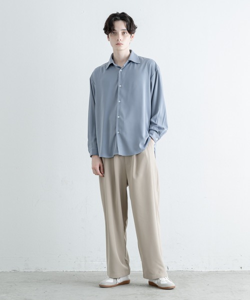 EDDEN ELLEN(エデンエレン)の「【EDDEN ELLEN】テーパードワイドスラックス(スラックス・メンズ・ライトグレー/ブラック/ライトベージュ/モカ・SMALL/MEDIUM/LARGE/X-SMALL)」の14枚目の写真