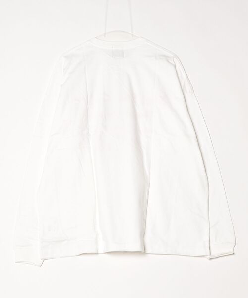 shei shei co LTD（シェイシェイシーオーエルティディ）の「【 shei shei co., Ltd】SHEI SHEI FLYER L/S TEE（Tシャツ/カットソー・メンズ・ホワイト/ブラック・ONESIZE）」の4枚目の写真