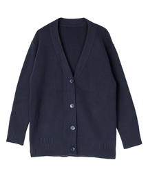 Vネックニットカーディガン