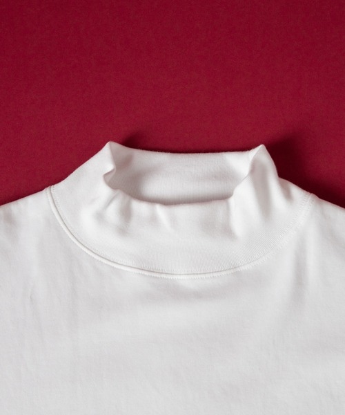 WEGO by こーせ（ウィゴーバイコーセ）の「∴WEGO by こーせ/モックネックロングスリーブカットソー（Tシャツ/カットソー・メンズ・ブラック/ホワイト・MEDIUM/LARGE）」の18枚目の写真