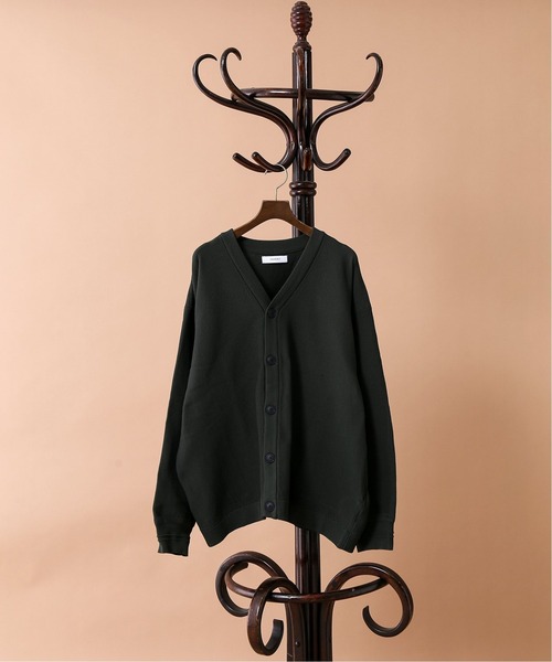 B.C STOCK（ベーセーストック）の「POLYESTER ライトカーディガン（カーディガン/ボレロ・メンズ・チャコールグレー/ブラウン/グリーン・MEDIUM/LARGE）」の4枚目の写真