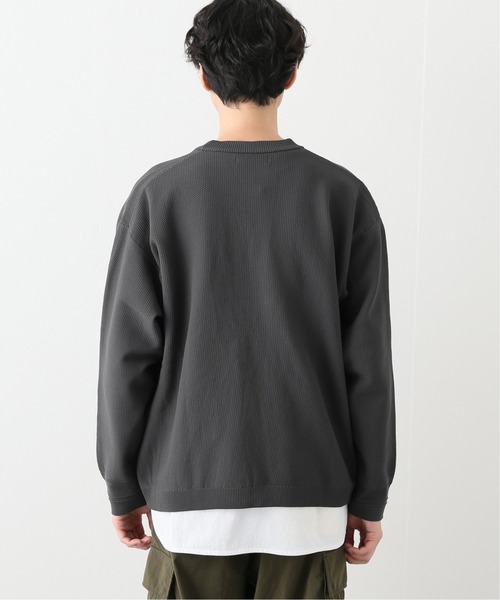 B.C STOCK（ベーセーストック）の「POLYESTER ライトカーディガン（カーディガン/ボレロ・メンズ・チャコールグレー/ブラウン/グリーン・MEDIUM/LARGE）」の18枚目の写真