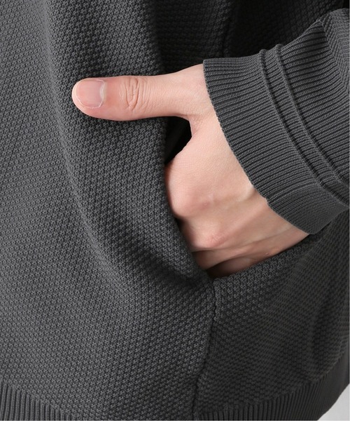 B.C STOCK（ベーセーストック）の「POLYESTER ライトカーディガン（カーディガン/ボレロ・メンズ・チャコールグレー/ブラウン/グリーン・MEDIUM/LARGE）」の8枚目の写真