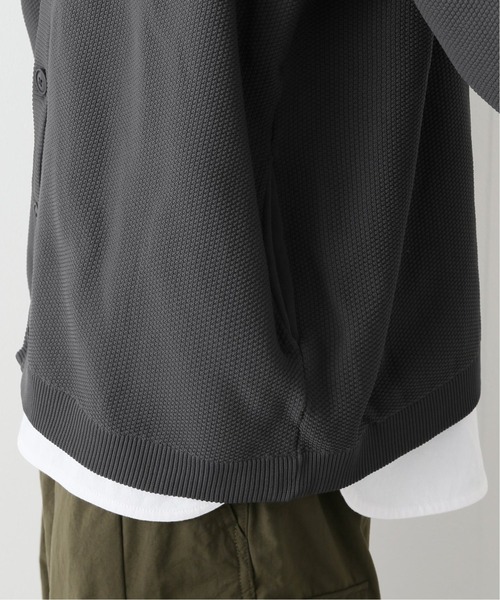 B.C STOCK（ベーセーストック）の「POLYESTER ライトカーディガン（カーディガン/ボレロ・メンズ・チャコールグレー/ブラウン/グリーン・MEDIUM/LARGE）」の14枚目の写真