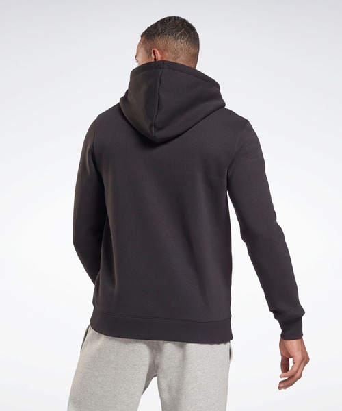 Reebok(リーボック)の「 アイデンティティ ジップアップ フーディー / Identity Zip-Up Hoodie(パーカー・メンズ・ヘザーグレー/ブラック・LARGE/MEDIUM/SMALL/X-SMALL/X-LARGE/XXX-LARGE/XX-LARGE)」の15枚目の写真