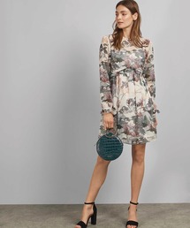 新作【TED BAKER】MARRONA ラップフロントプリントドレス Printed Wrap Front Sleeveless Midi Dress - MARRONA | Ted Baker