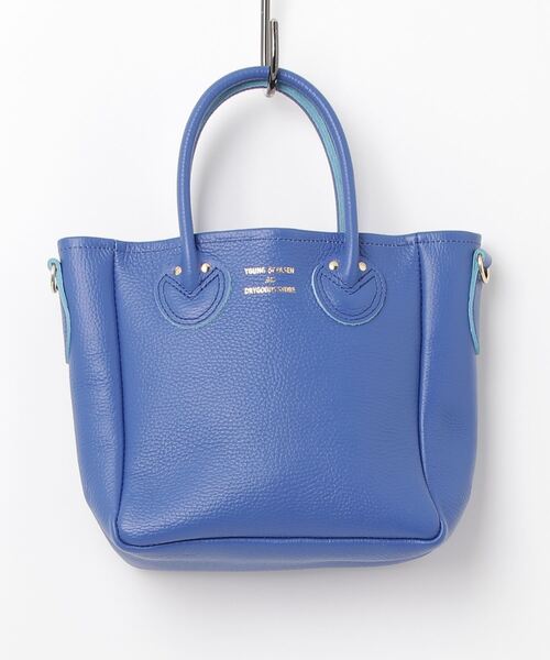 YOUNG & OLSEN/ヤングアンドオルセン EMBOSSED LEATHER D TOTE S 