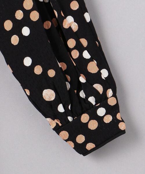 DIANE von FURSTENBERG（ダイアンフォンファステンバーグ）の「＜DIANE von FURSTENBERG（ダイアン フォン ファステンバーグ）＞ドット ハイネック ワンピース ■■■（ワンピース・レディース・ブラック・4/2）」の9枚目の写真