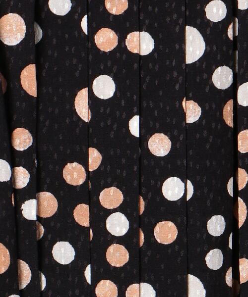 DIANE von FURSTENBERG（ダイアンフォンファステンバーグ）の「＜DIANE von FURSTENBERG（ダイアン フォン ファステンバーグ）＞ドット ハイネック ワンピース ■■■（ワンピース・レディース・ブラック・4/2）」の4枚目の写真