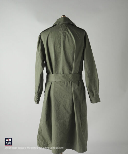 GLOSTER(グロスター)の「【ROYAL NAVY/ロイヤル ネイビー】MOTORCYCLE COAT モーターサイクルコート(その他アウター・メンズ・ネイビー/セージグリーン・MEDIUM)」の14枚目の写真