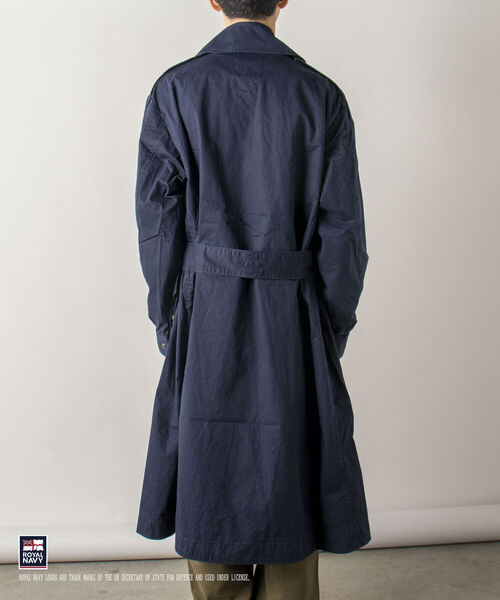 GLOSTER(グロスター)の「【ROYAL NAVY/ロイヤル ネイビー】MOTORCYCLE COAT モーターサイクルコート(その他アウター・メンズ・ネイビー/セージグリーン・MEDIUM)」の18枚目の写真
