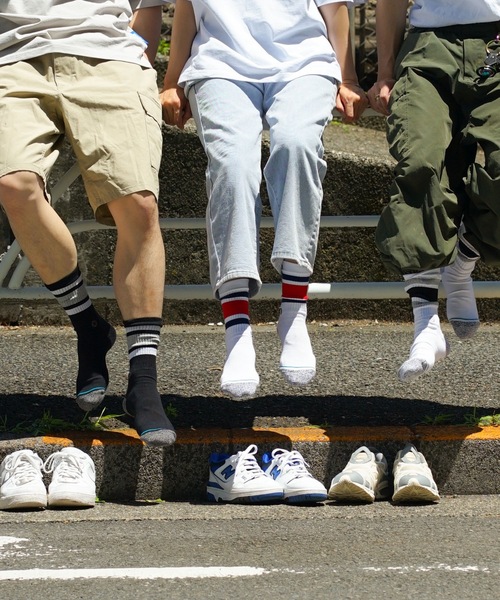 STANCE(スタンス)の「【STANCE / スタンス】THE BOYD 3 PACK / ギフトにも最適!高強度『インフィニット』使用 吸湿 通気性ラインデザイン3Pソックス(ソックス/靴下・メンズ・マルチ・SMALL/LARGE)」の7枚目の写真