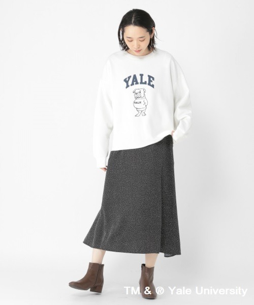studio CLIP(スタディオクリップ)の「YALEスウェットプルオーバー(Tシャツ/カットソー・レディース・ライトグレー/ネイビー/オフホワイト・FREE)」の10枚目の写真