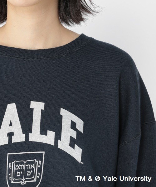 studio CLIP(スタディオクリップ)の「YALEスウェットプルオーバー(Tシャツ/カットソー・レディース・ライトグレー/ネイビー/オフホワイト・FREE)」の18枚目の写真