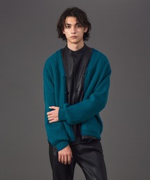 MYSELF ABAHOUSE | モヘアライク オーバーサイズ カーディガン(カーディガン/ボレロ)