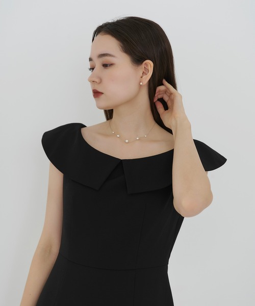 TINA:JOJUN(ティーナジョジュン)の「シルバーチェーン パールネックレス TINA:JOJUN(ネックレス・レディース・シルバー・F)」の2枚目の写真