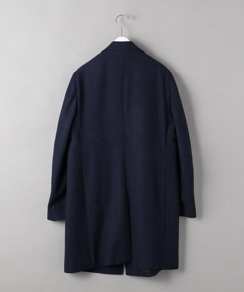 BEAUTY&YOUTH UNITED ARROWS（ビューティーアンドユースユナイテッドアローズ）の「BY ソリッド メルトン チェスターコート（チェスターコート・メンズ・コバルトブルー/ブラック・S/M/L/XL）」の7枚目の写真