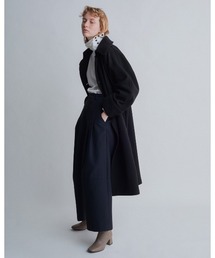 schott | Schott×RUMBLE RED/ショット×ランブルレッド/OVAL LINE PEACOAT/オーバル ラインピーコート(ステンカラーコート)