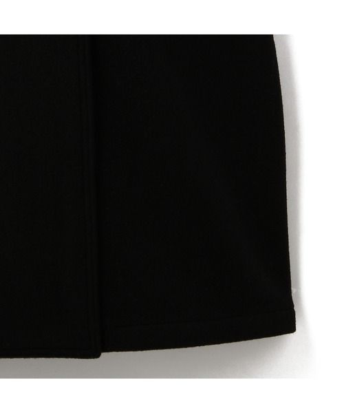 schott（ショット）の「Schott×RUMBLE RED/ショット×ランブルレッド/OVAL LINE PEACOAT/オーバル ラインピーコート（ステンカラーコート・レディース・ブラック・FREE）」の8枚目の写真