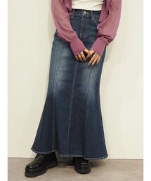 EVRIS | マーメイドロングデニムスカート(デニムスカート)