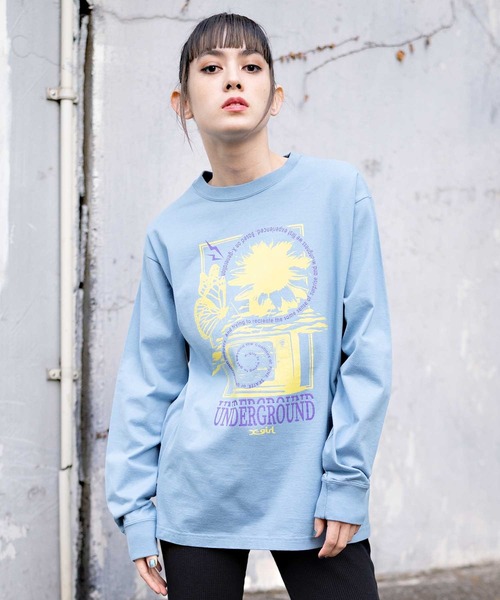 XG×GR8 コラボアパレル　白ロンT Lサイズ XG×GR8 コラボアパレル 白ロンT Lサイズ XG×GR8 コラボアパレル