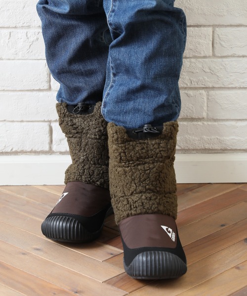 GERRY（ジェリー）の「【GERRY/ジェリー】 Water Repellent Middle Boa Boots（撥水仕様 ミドル ボアブーツ）（ブーツ・メンズ・ブラック/ブラウン/ベージュ/チャコールグレー/カーキ系・LL/S/M/L/24.0cm/27.0cm/28.0cm/25.0cm/26.0cm）」の10枚目の写真