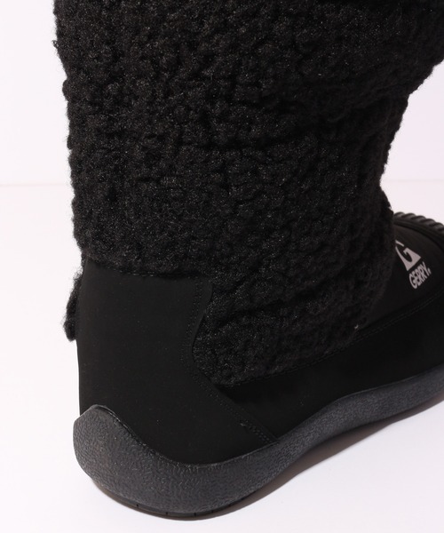 GERRY（ジェリー）の「【GERRY/ジェリー】 Water Repellent Middle Boa Boots（撥水仕様 ミドル ボアブーツ）（ブーツ・メンズ・ブラック/ブラウン/ベージュ/チャコールグレー/カーキ系・LL/S/M/L/24.0cm/27.0cm/28.0cm/25.0cm/26.0cm）」の16枚目の写真
