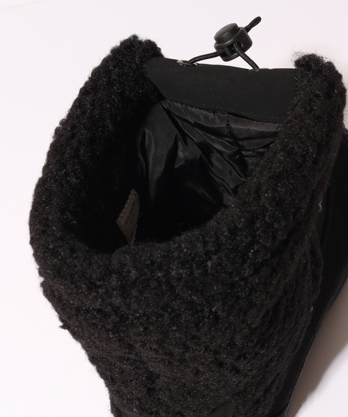 GERRY（ジェリー）の「【GERRY/ジェリー】 Water Repellent Middle Boa Boots（撥水仕様 ミドル ボアブーツ）（ブーツ・メンズ・ブラック/ブラウン/ベージュ/チャコールグレー/カーキ系・LL/S/M/L/24.0cm/27.0cm/28.0cm/25.0cm/26.0cm）」の18枚目の写真