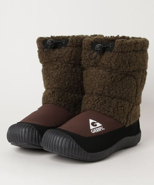 GERRY（ジェリー）の「【GERRY/ジェリー】 Water Repellent Middle Boa Boots（撥水仕様 ミドル ボアブーツ）（ブーツ・メンズ・ブラック/ブラウン/ベージュ/チャコールグレー/カーキ系・LL/S/M/L/24.0cm/27.0cm/28.0cm/25.0cm/26.0cm）」の22枚目の写真