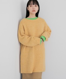 LOWRYS FARM | カタアゼチュニックＬＳ　260701(ニット/セーター)