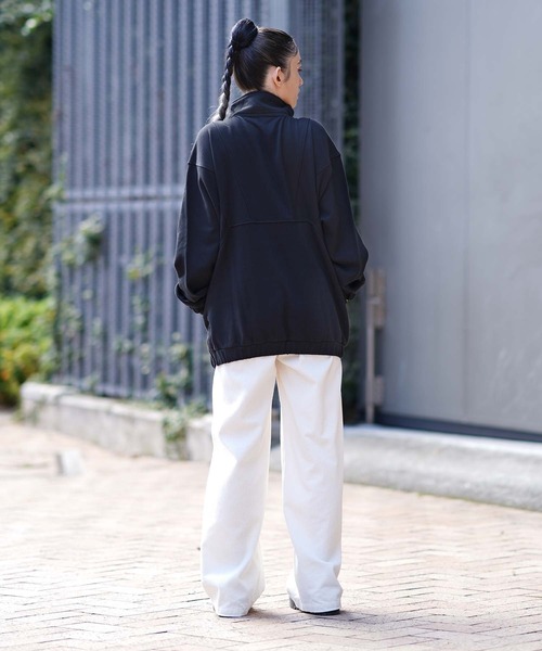 X-girl(エックスガール)の「SWEAT ANORAK(スウェット・レディース・ライトブルー/ブラック/アッシュ・S/M)」の7枚目の写真