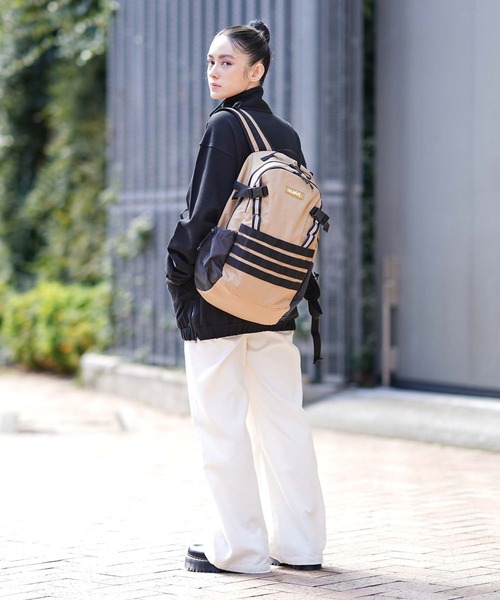 X-girl(エックスガール)の「SWEAT ANORAK(スウェット・レディース・ライトブルー/ブラック/アッシュ・S/M)」の4枚目の写真