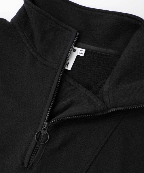 X-girl(エックスガール)の「SWEAT ANORAK(スウェット・レディース・ライトブルー/ブラック/アッシュ・S/M)」の15枚目の写真