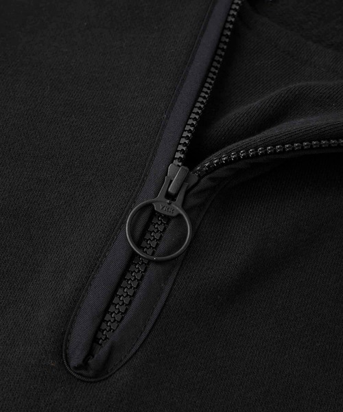 X-girl(エックスガール)の「SWEAT ANORAK(スウェット・レディース・ライトブルー/ブラック/アッシュ・S/M)」の5枚目の写真