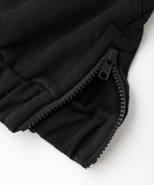 X-girl(エックスガール)の「SWEAT ANORAK(スウェット・レディース・ライトブルー/ブラック/アッシュ・S/M)」の12枚目の写真