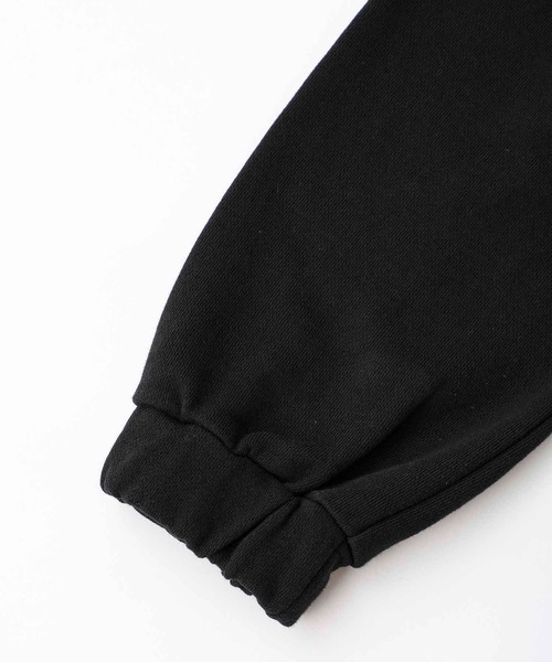 X-girl(エックスガール)の「SWEAT ANORAK(スウェット・レディース・ライトブルー/ブラック/アッシュ・S/M)」の9枚目の写真