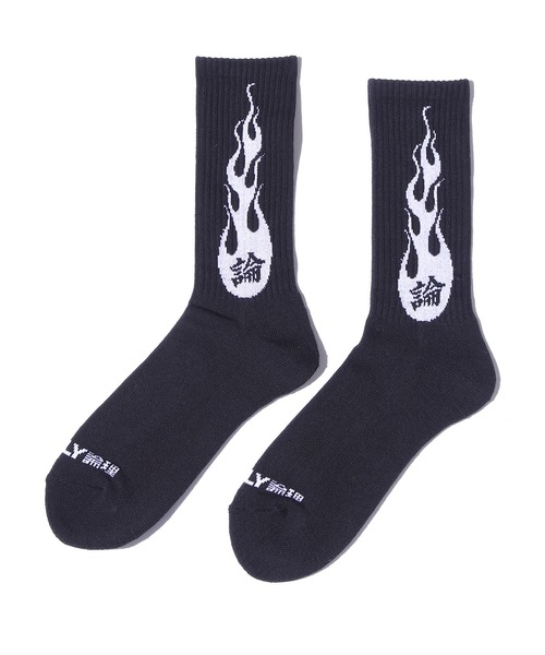 LONELY/論理（ロンリー）の「LONELY(論理)/ロンリー ONIBI 3PSOCCKS 靴下 カラーソックス ブランドロゴ ストリート（ソックス/靴下・メンズ・マルチ・ONE SIZE）」の10枚目の写真