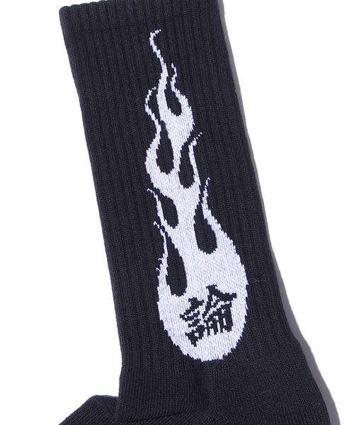 LONELY/論理（ロンリー）の「LONELY(論理)/ロンリー ONIBI 3PSOCCKS 靴下 カラーソックス ブランドロゴ ストリート（ソックス/靴下・メンズ・マルチ・ONE SIZE）」の3枚目の写真