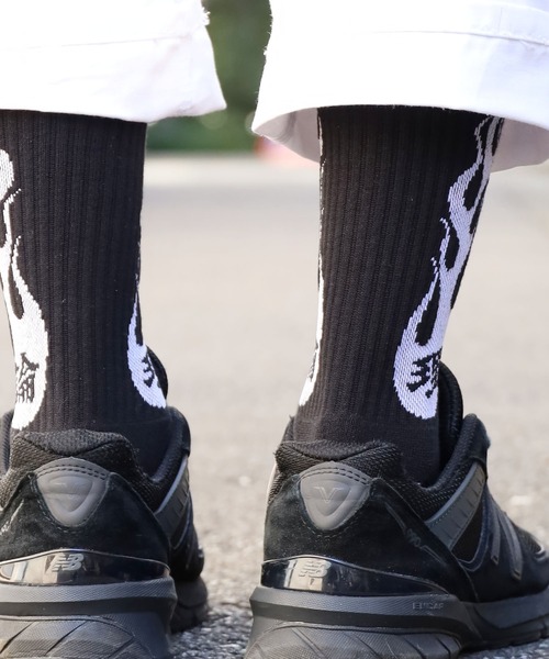 LONELY/論理（ロンリー）の「LONELY(論理)/ロンリー ONIBI 3PSOCCKS 靴下 カラーソックス ブランドロゴ ストリート（ソックス/靴下・メンズ・マルチ・ONE SIZE）」の15枚目の写真